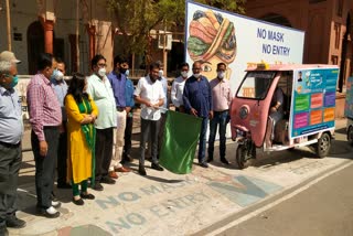 covid vaccination in bikaner,  mangal vaccine campaign