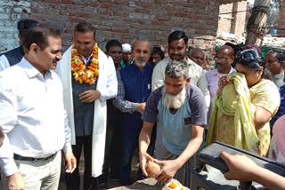 mla shivcharan goyal inaugurated tubewell