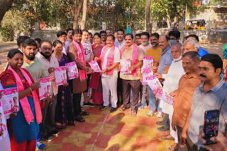 Secunderabad Parliamentary Constituency In-Charge Talasani Saikiran Graduates MLC campaigned in Sanath Nagar constituency.