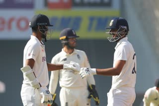 india all out in first innings