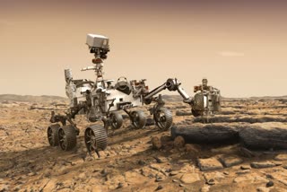 NASA rover on Mars, नासा