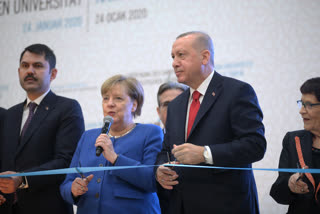 Erdogan, Merkel hold video conference