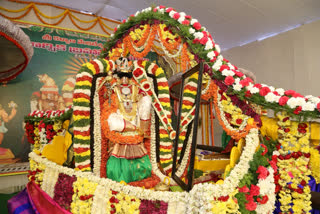 srinivasamangapuram bramhostavalu at chandragiri in chittoor district