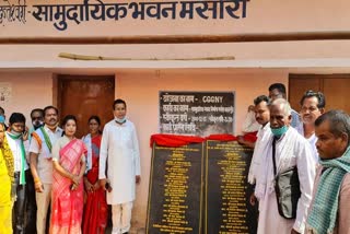 mohan-markam-inaugurated-many-development-works-including-community-building-in-kondagaon