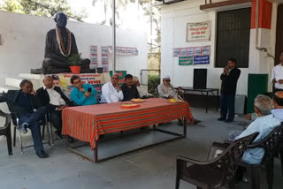 Barabanki: Condolence meeting held in memory of Kanwar Amish Singh