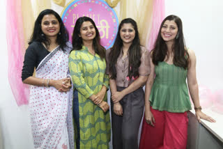 Tejaswini Pandit, Prajakta Mali, Gayatri Datar, Bhargavi Chirmule celebrated International Women's Day