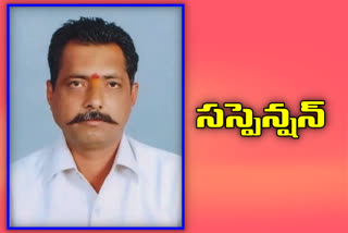 Telangana Electricity Contract Workers Union state president suspended