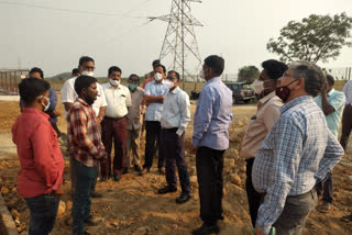 Solar power generation in yellandu Singareni