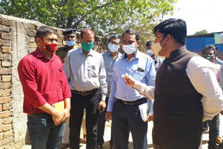 DC inspected Jhumritilaiya city