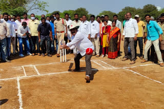 MLA Aruri Ramesh said that sports contribute to mental well-being and physical health.