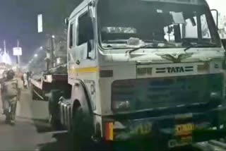 road accident at majherhat bridge in kolkata