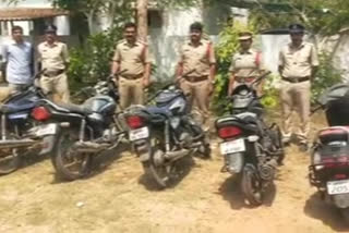 thief of the two-wheeler was found