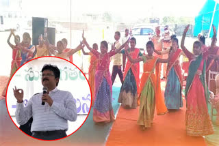 sangareddy collector participated in womens day celebrations in kandi