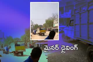 two-people-injured-in-van-accident-at-bheemgal-market-in-nizamabad-district