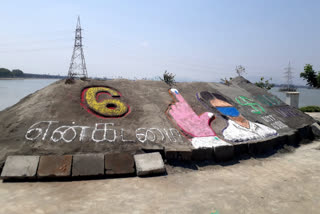 election sand art in coimbatore