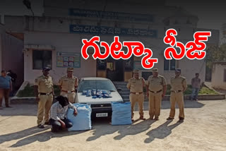 smuggling gutka siegez in Parakala warangal rural