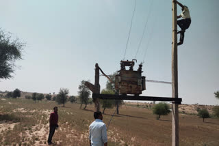 बाड़मेर में बिजली चोरी पकड़ी, Electricity theft caught in Barmer