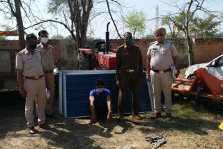Four thieves who steal tractors and agricultural goods arrested in hisar