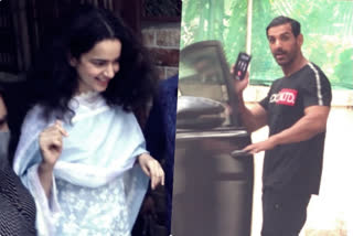 Kangana, John, Sunny and others spotted in and around Mumbai