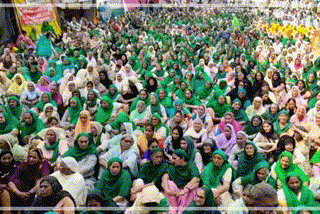 tikri border international women's day