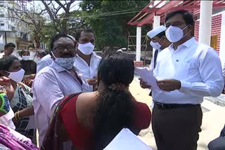 contract volunteers petition to nellore district collector