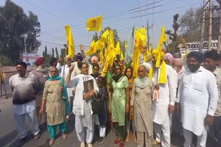 farmers demonstrated sirsa