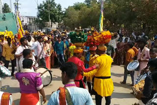 తాళ్లరేవులో భక్తిశ్రద్దల మధ్య వీరభద్ర స్వామి సంబరాలు