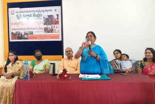 Scientists honoring women farmers in warangal