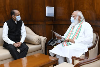 CM Jairam Thakur meet PM Narendra Modi