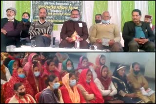 Farmer women honored by Department of Agriculture in bilaspur