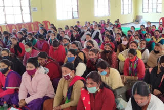 Program organized in Rajgarh on International Women's Day