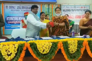 womens day celebrations at nalgonda district court