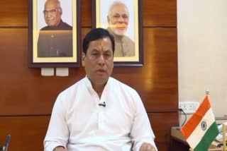 cm sonowal comments on bjp govt in assam