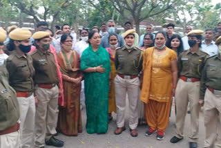 Vasundhara Raje reached Dholpur,  पूर्व मुख्यमंत्री वसुंधरा राजे पहुंची धौलपुर