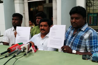 admk, Petition on behalf of AIADMK seeking disqualification of DMK candidates, DMK Public conference cost 200 crores, DMK trichy public conference, Chennai, தமிழ்நாடு தேர்தல் அலுவலர் சத்யபிரத சாகு, Satyapratha Saku  சென்னை