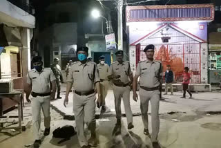 Police conducts flag march