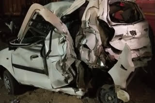 3 people died in road accident bhilwara