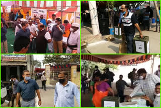 District Collector harijawaharlal oversees municipal election arrangements in saluru of vizianagaram