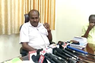 Former CM H. D. Kumaraswamy reaction on the CD case
