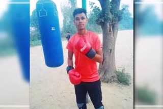 State level boxer death in bike truck accident