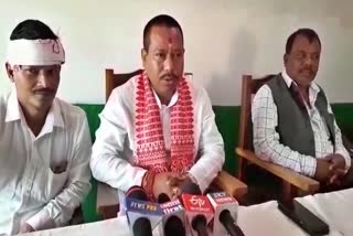 congress-candidate-suruj-dihingia-critisized-minister-jogen-mohan