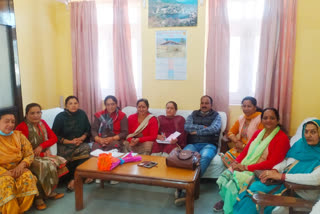 BJP Mahila Morcha started preparations for Mission 2022 in Ghumarwin