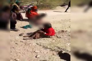 women stripped naked of mother and daughter