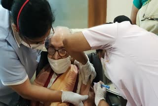 oldest woman in India to have received the COVID19 vaccine
