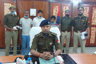 अंतर्जनपदीय जहरखुरानी गिरोह का पर्दाफाश, पुलिस के हत्थे चढ़े 3 अपराधी