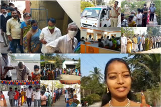 municipal polling at east godavari district
