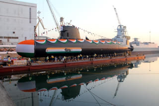 Scorpene-class submarine INS Karanj commissioned into Indian Navy