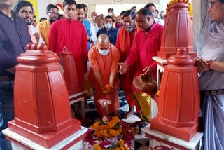 UP CM Yogi arrives in Datia