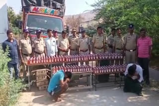 SEB officials seize illegal Telangana liquor