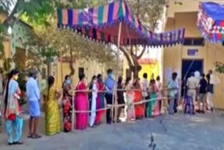 municipal election polling in Guntur district
